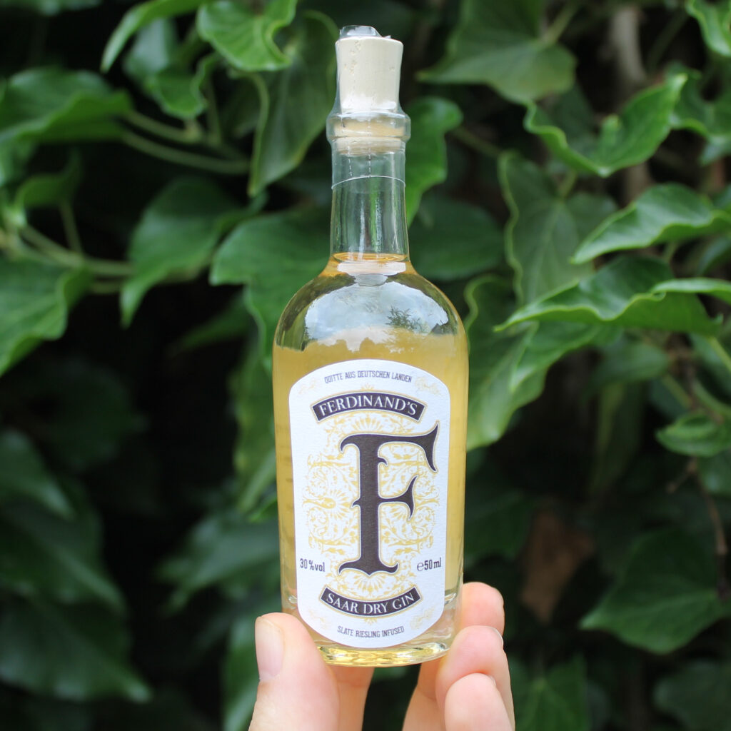 Ferdinand's Saar Quince gin 50 ml miniatura